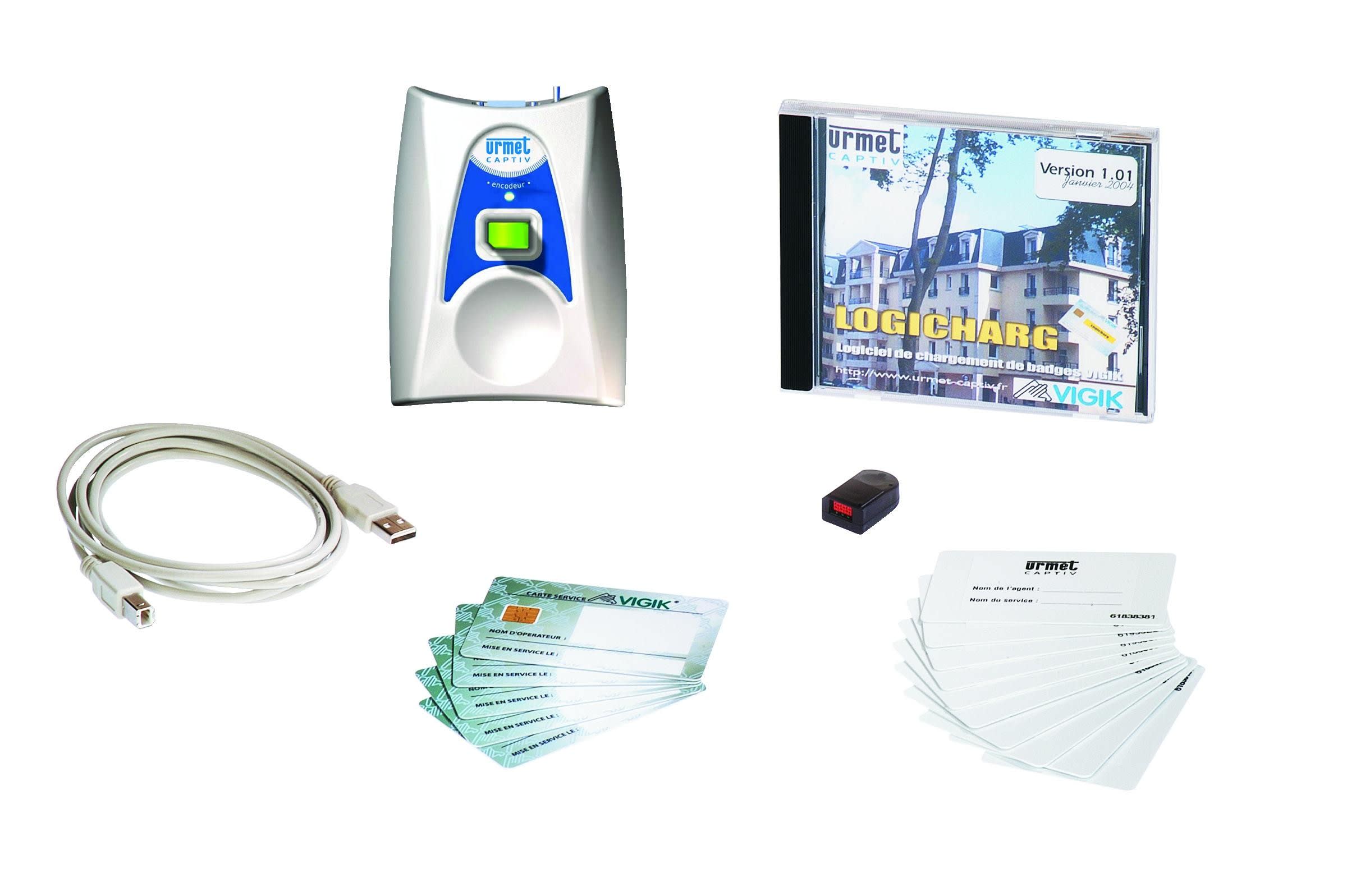 Urmet - Ce produit est Pack Chargement Vigik Pc Usb pour systèmes URMET