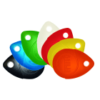 Urmet - Clé Mifare 13.56 MHz bleue, IP68, antichoc IK8, avec ?illet métallique .