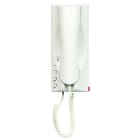 Urmet - Poste audio Bibus Atlantico, sonnerie réglable, micro, haut-parleur, blanc.