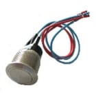 Urmet - Bouton Seul Inox No/Nf Ø 19Mm pour systèmes URMET