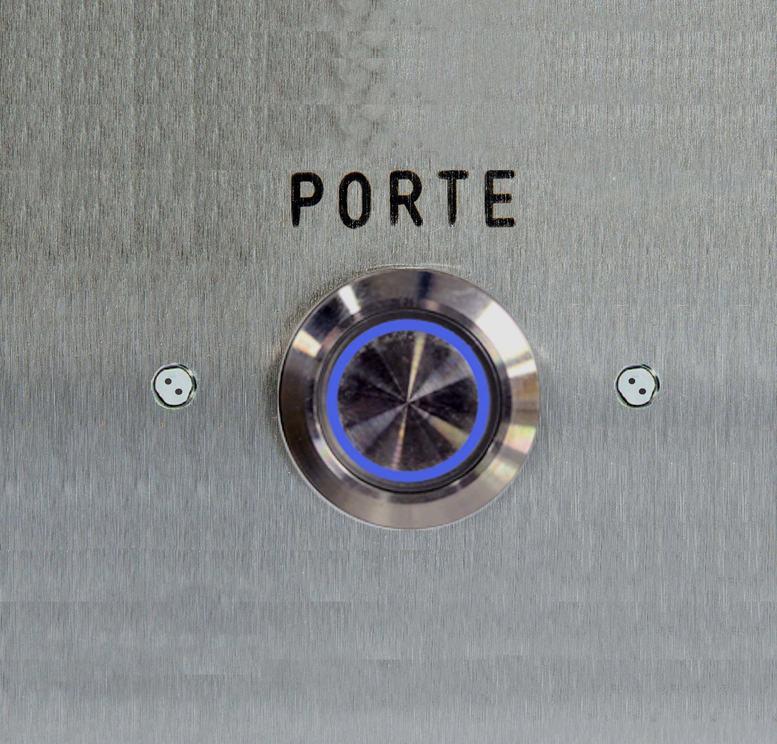 Urmet - Bouton de Sortie No/Nf Lumineux Et Sonore - 90X90 - Conforme Handicap