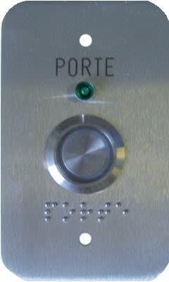 Urmet - Bouton Poussoir de sortie No/Nf 60 X 100 Lumi Handi