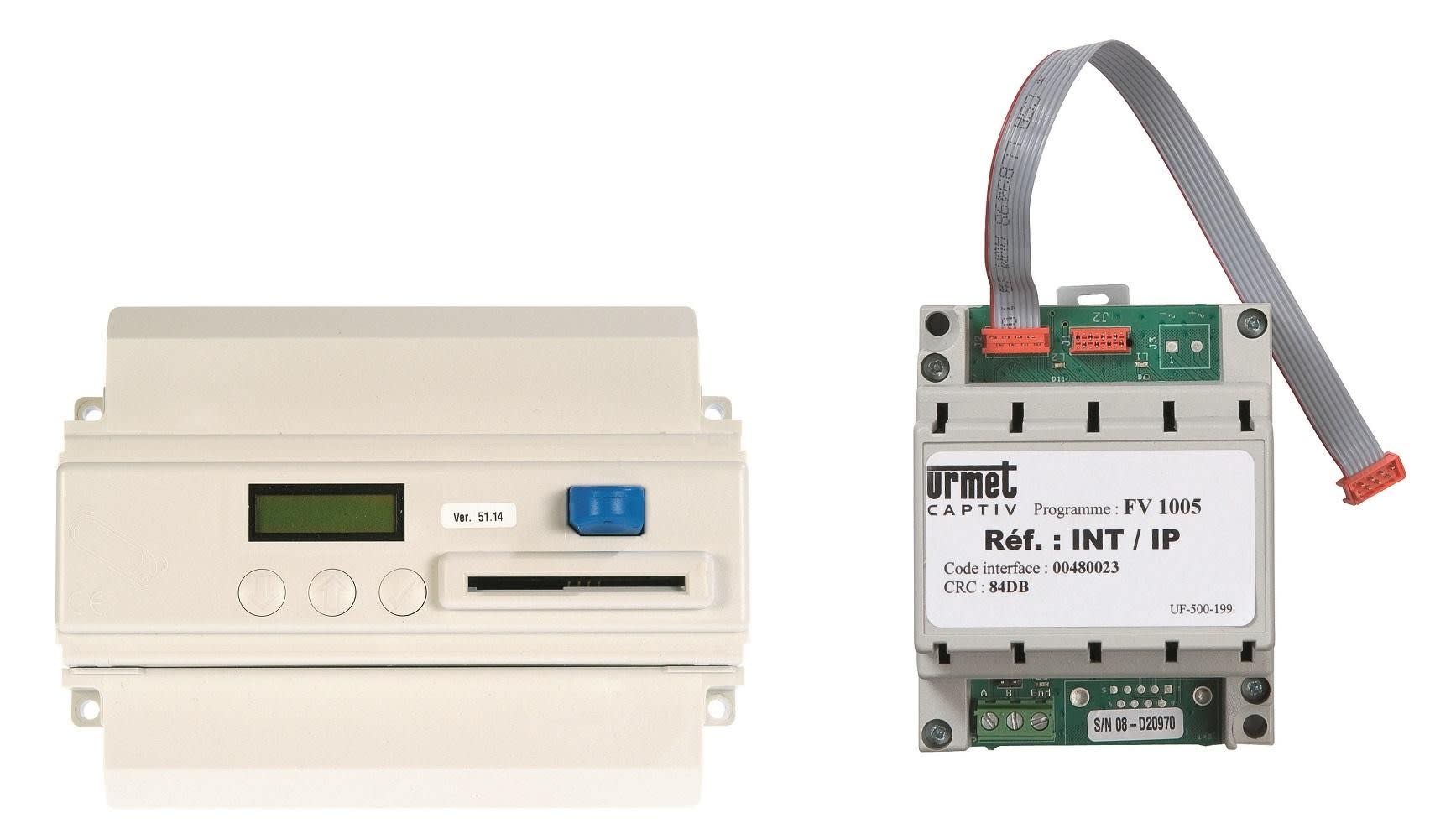 Urmet - Kit centrale 4 portes VIGIK pour installation connecté.