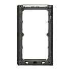 Urmet - Cadre de finition et support Sinthesi Steel 2 Modules