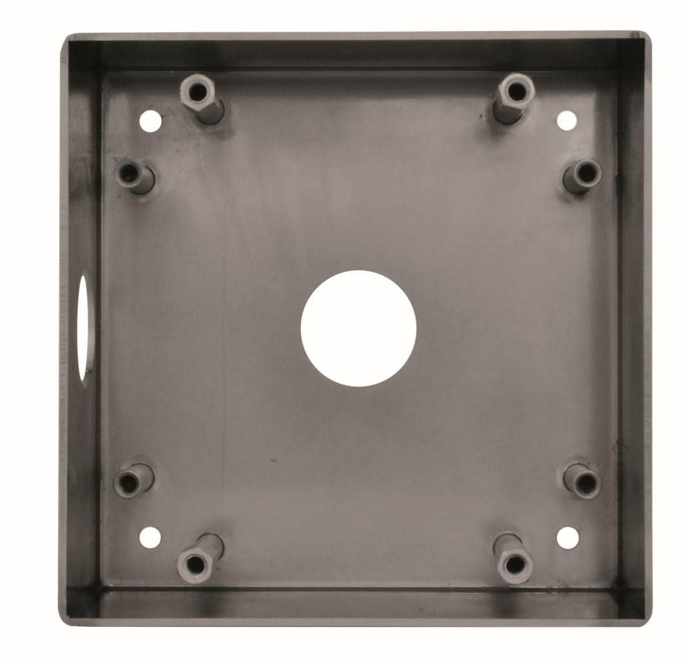 Urmet - Support Plat Pour Caméra Inox