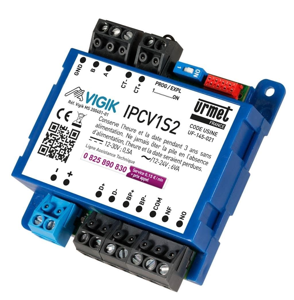 Urmet - Micro Centrale 1P Vigik/Res Temps Reel pour systèmes URMET
