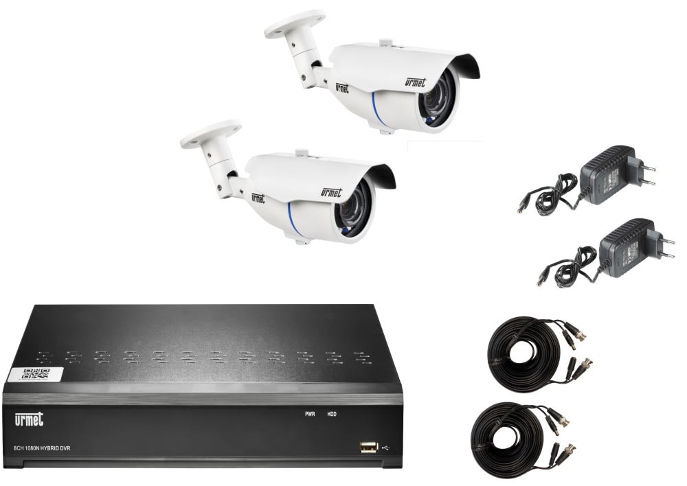 Urmet - Kit Ahd 2 Cam+1Dvr