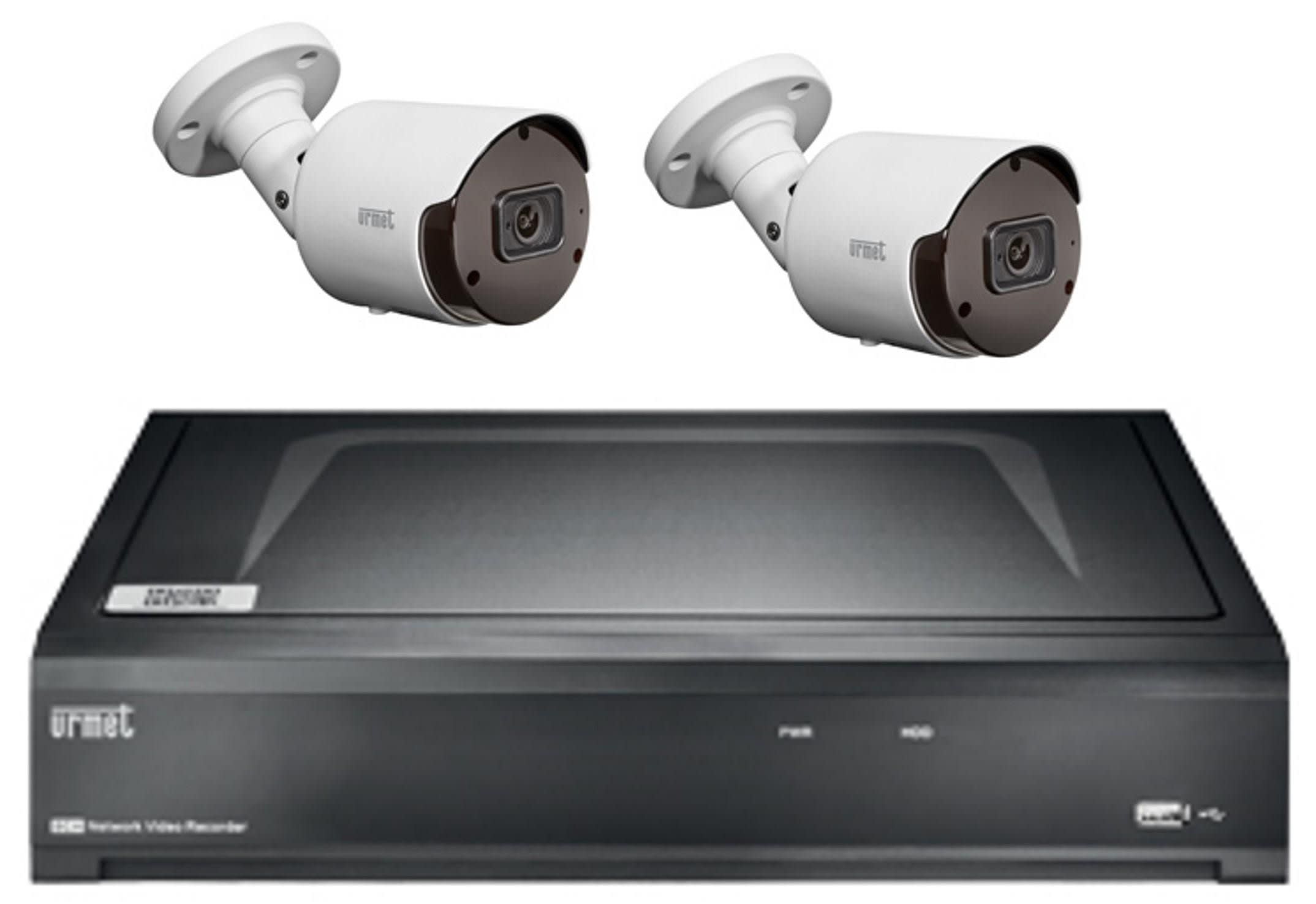 Urmet - Kit centrale IP 2 Cam+1Nvr