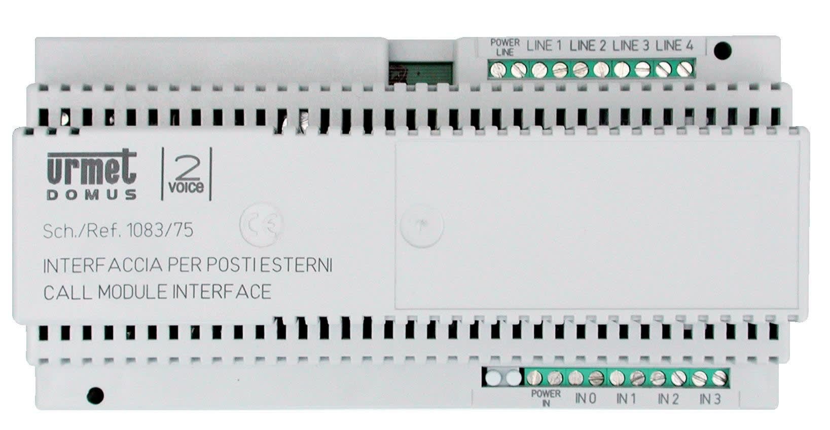Urmet - 2Voice Interface 4P 4C