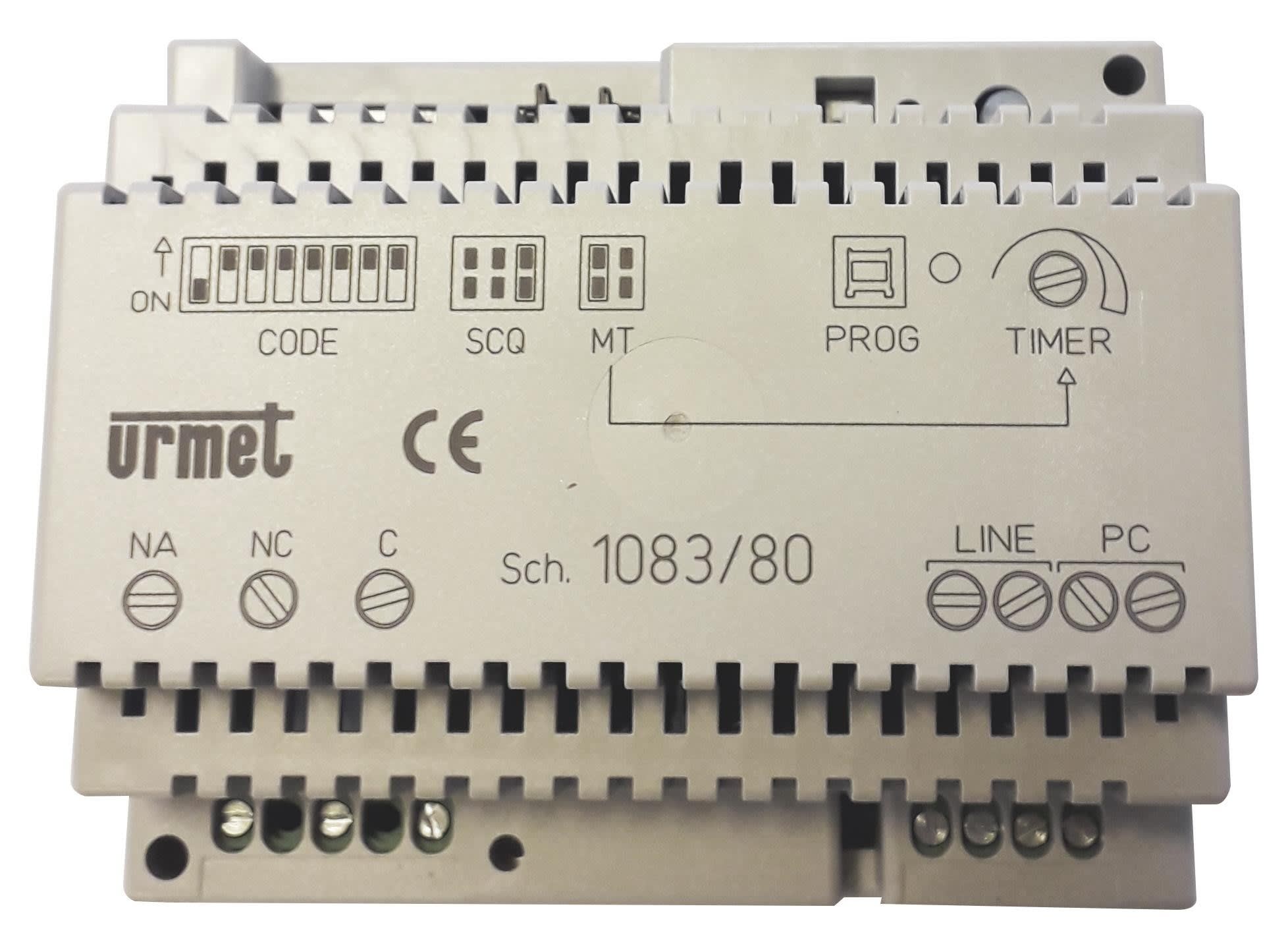 Urmet - Ce produit est Relais 2Voic Ebus Configurable pour systèmes URMET