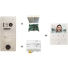 Urmet - Kit Vidéo Préprogrammé, 2Voice, Platine Et Moniteurs, 1 Rangée, 1 Bouton