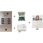 Urmet - Kit Vidéo Préprogrammé, 2Voice, Platine Et Moniteurs, 2 Rangée, 7 Boutons