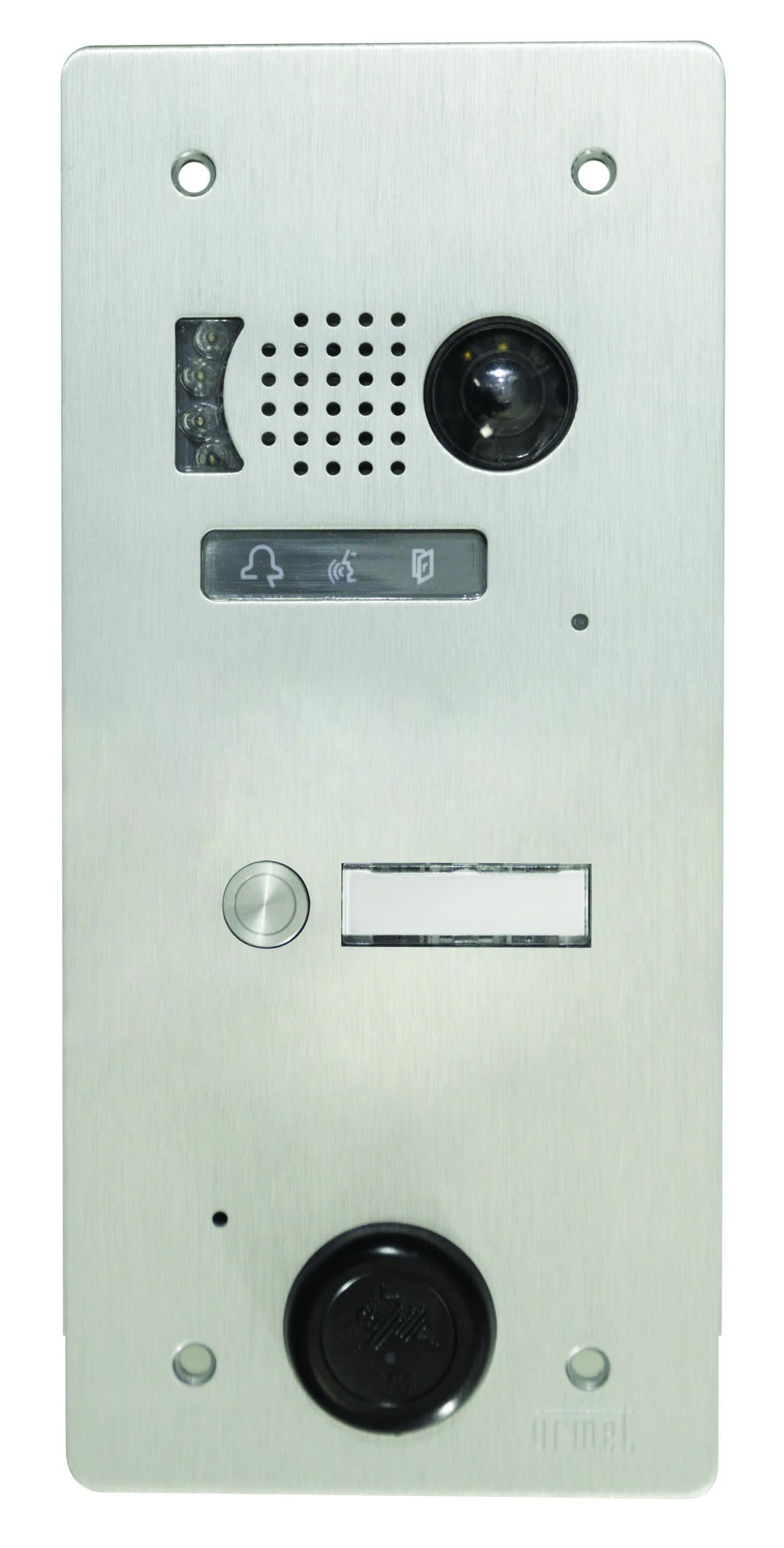 Urmet - Plaque Video Alu 1 Bp 2Voice