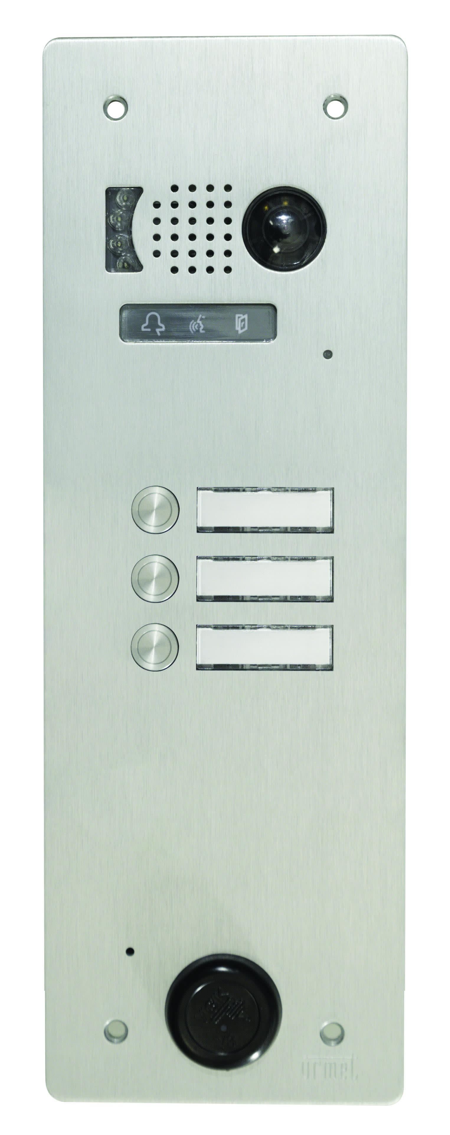 Urmet - Plaque Video Alu 3 Bp 2Voice