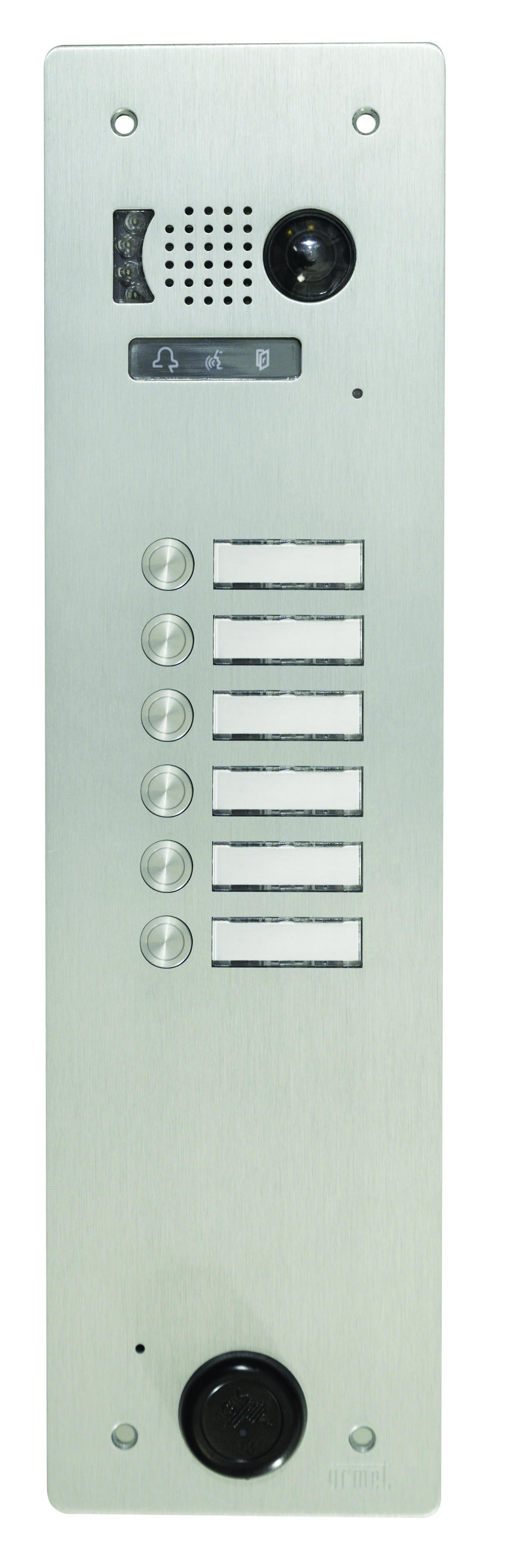 Urmet - Plaque Video Alu 6 Bp 2Voice
