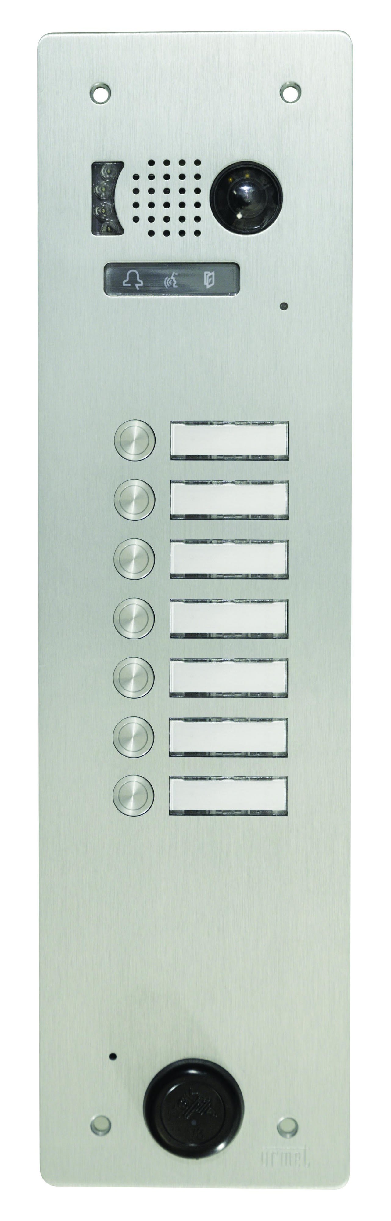 Urmet - Plaque Video Alu 7 Bp 2Voice
