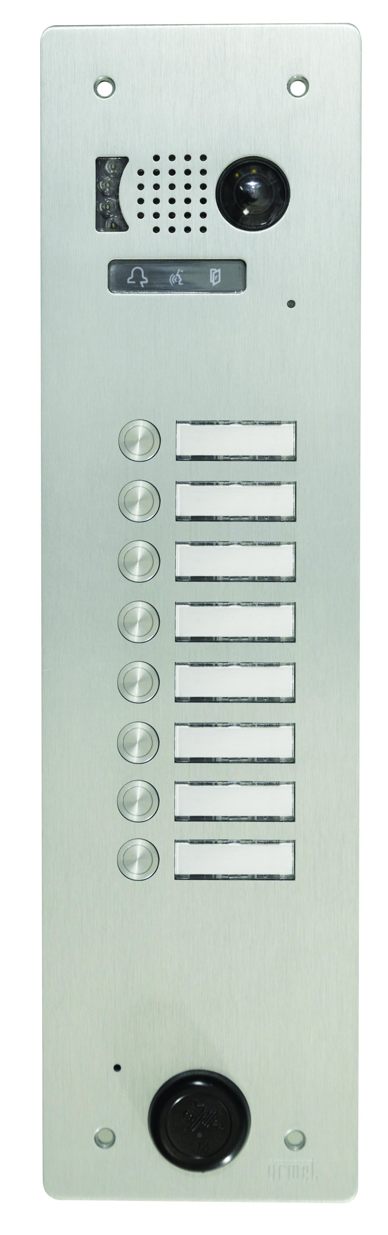 Urmet - Plaque Video Alu 8 Bp 2Voice