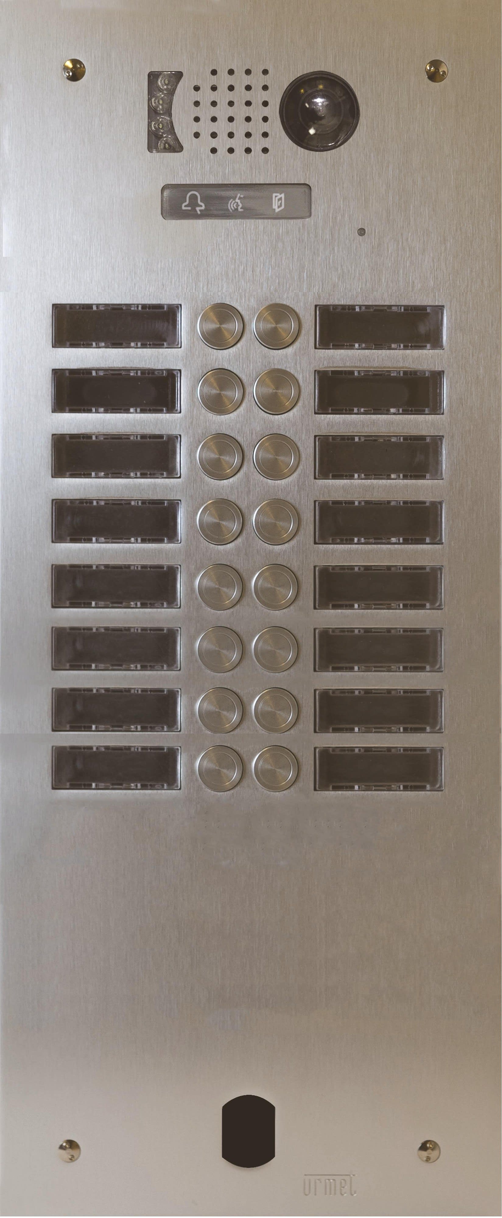 Urmet - Plaque Video Alu 2R 16 Bp 2Voice