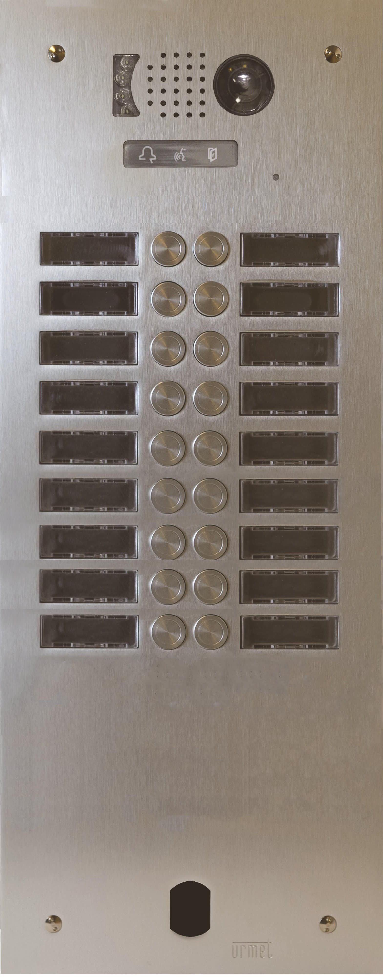 Urmet - Plaque Video Alu 2R 18 Bp 2Voice