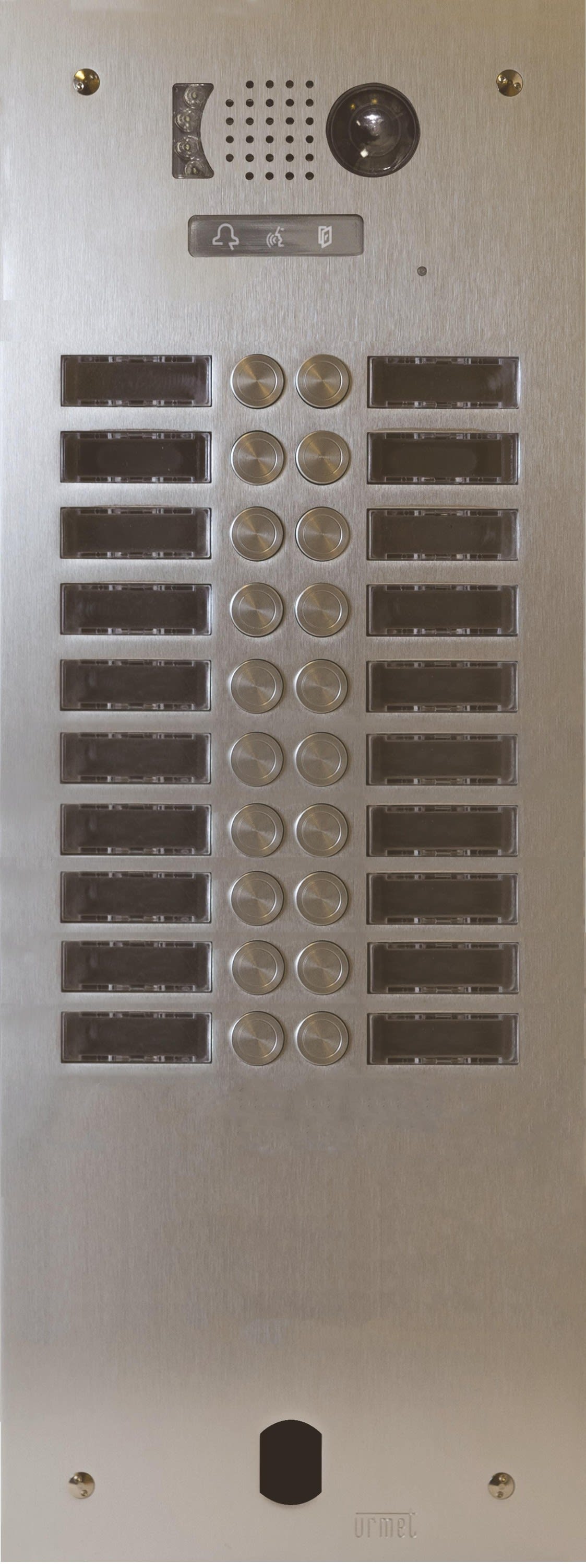 Urmet - Ce produit est Plaque Video Alu 2R 20 Bp 2Voice pour systèmes URMET