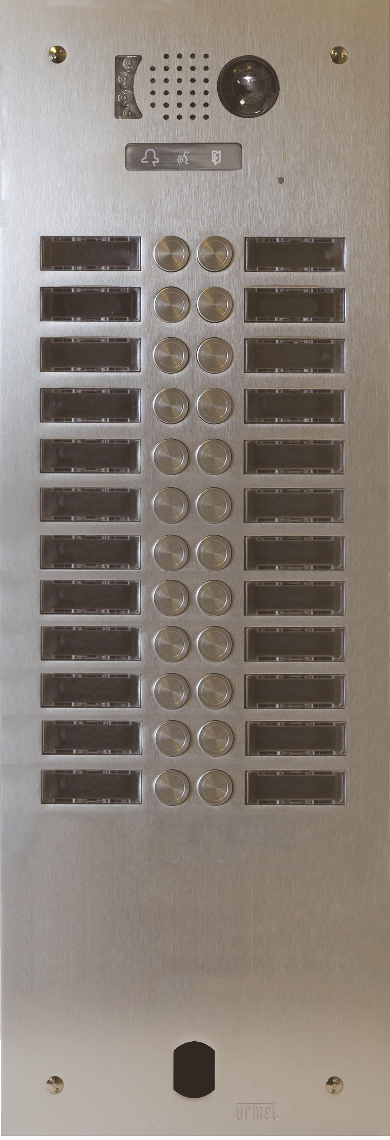 Urmet - Plaque Video Alu 2R 24 Bp 2Voice