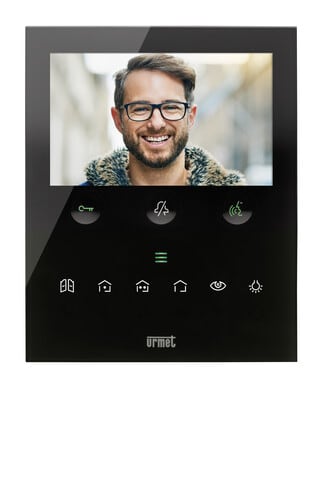 Urmet - Moniteur 2Voice Wf Yokis Vog5W Main-Libre Noir