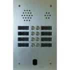 Urmet - Plaque Audio Alu 2R 8Bp 2Voice Complete