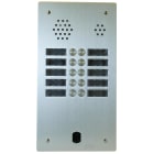 Urmet - Plaque Audio Alu 2R 10Bp 2Voice Complete