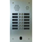 Urmet - Plaque Audio Alu 2R 12Bp 2Voice Complete
