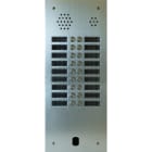 Urmet - Plaque Audio Alu 2R 18Bp 2Voice Complete
