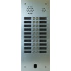 Urmet - Plaque Audio Alu 2R 20Bp 2Voice Complete