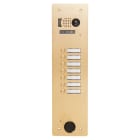 Urmet - Plaque Video Alu 7 Bp 2Voice Champagne