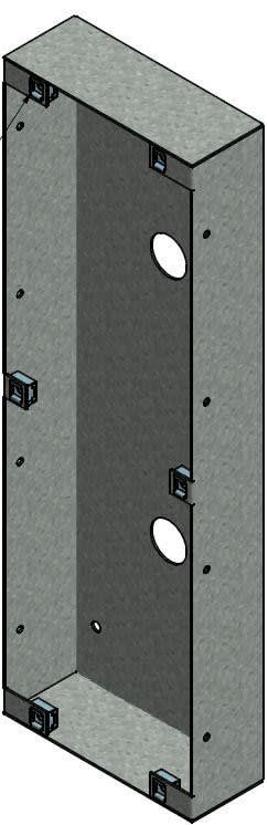 Urmet - Ce produit est Boitier Metal Plaque D83 pour systèmes URMET