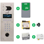 Urmet - Pack Lisa Avec Platine 2 Lignes, Modem, Ipcv103, 1 T25Vk2 (Alims Incluses)