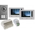 Urmet - Kit Portier Video Mininote+, Platine 2Bp Et Moniteur 7 Pouces