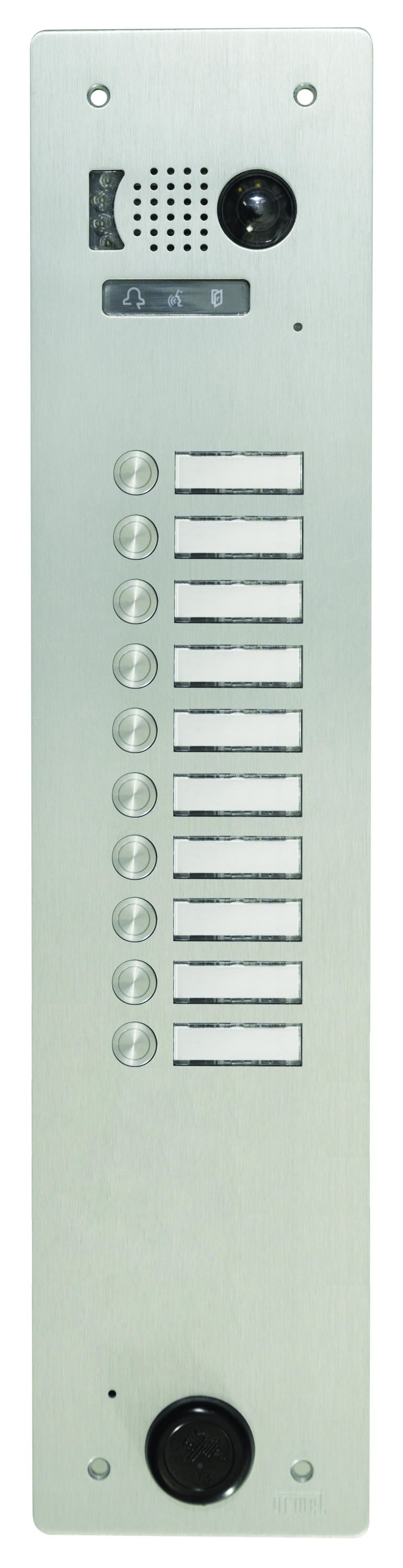 Urmet - Ce produit est Plaque Video Alu 10 Bp 2Voice pour systèmes URMET
