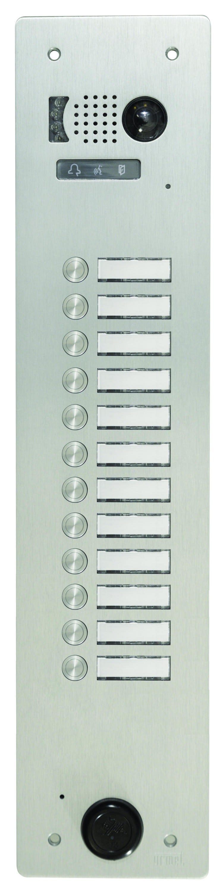 Urmet - Ce produit est Plaque Video Alu 12 Bp 2Voice pour systèmes URMET