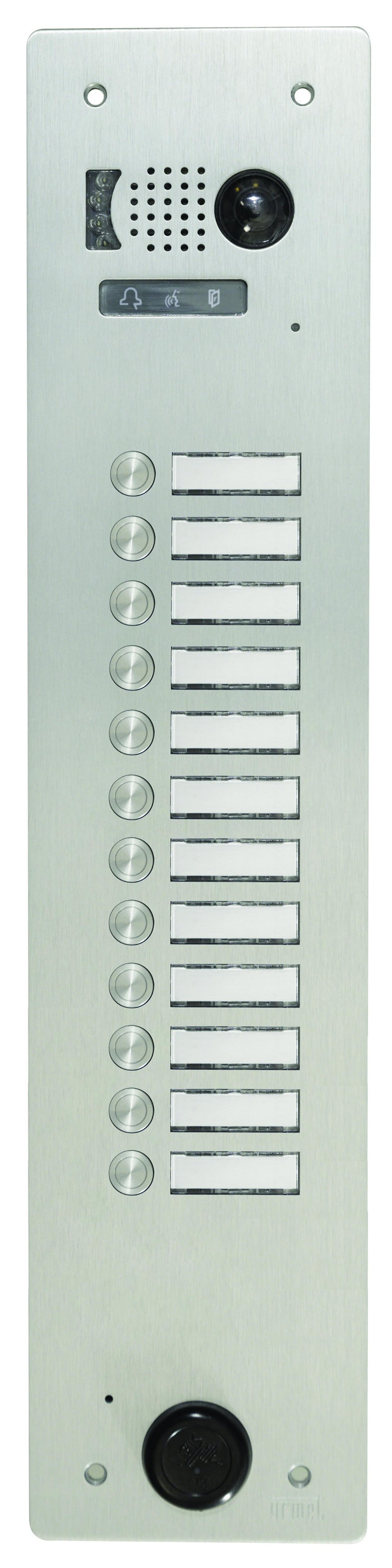 Urmet - Plaque Video Alu 12 Bp 2Voice