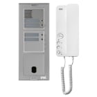 Urmet - Kit Platine Poste Audio p/ sinthesi Alu, 4 Boutons, 3 Modules, 2Voice programmé