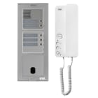 Urmet - Kit Platine Poste Audio p/ sinthesi Alu, 5 Boutons, 3 Modules, 2Voice programmé