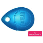 Urmet - Clé Mifare personnalisée 13.56 MHz bleue, étanche IP68, antichoc IK8.