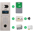 Urmet - Pack Lisa : Platine 2 Lignes, Modem, IPCVP4083, T25VK2 (Alims Incluses)