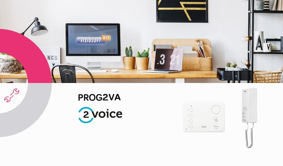 Urmet - Prestation De Service - Prog Poste Audio 2Voice
