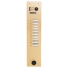 Urmet - Plaque Video Alu 10 Bp 2Voice Champ pour systèmes URMET