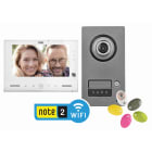 Urmet - Kit Portier Video Note 2 Moniteur Wifi 7", Platine 1Bp, Report D'Appels Intégré