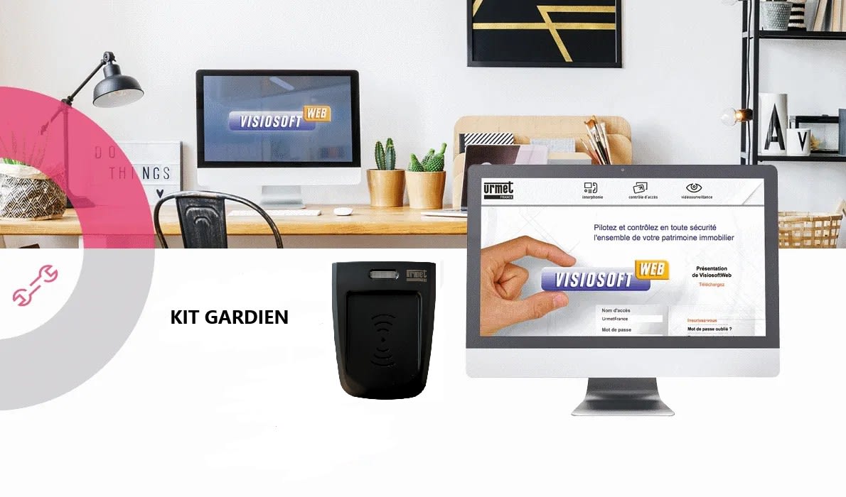 Urmet - Prestation De Service - Kit Gardien Visio