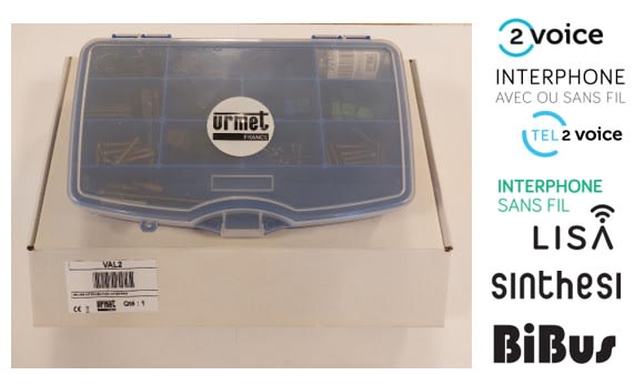 Urmet - Ce produit est Valise Intervention Interpho pour systèmes URMET