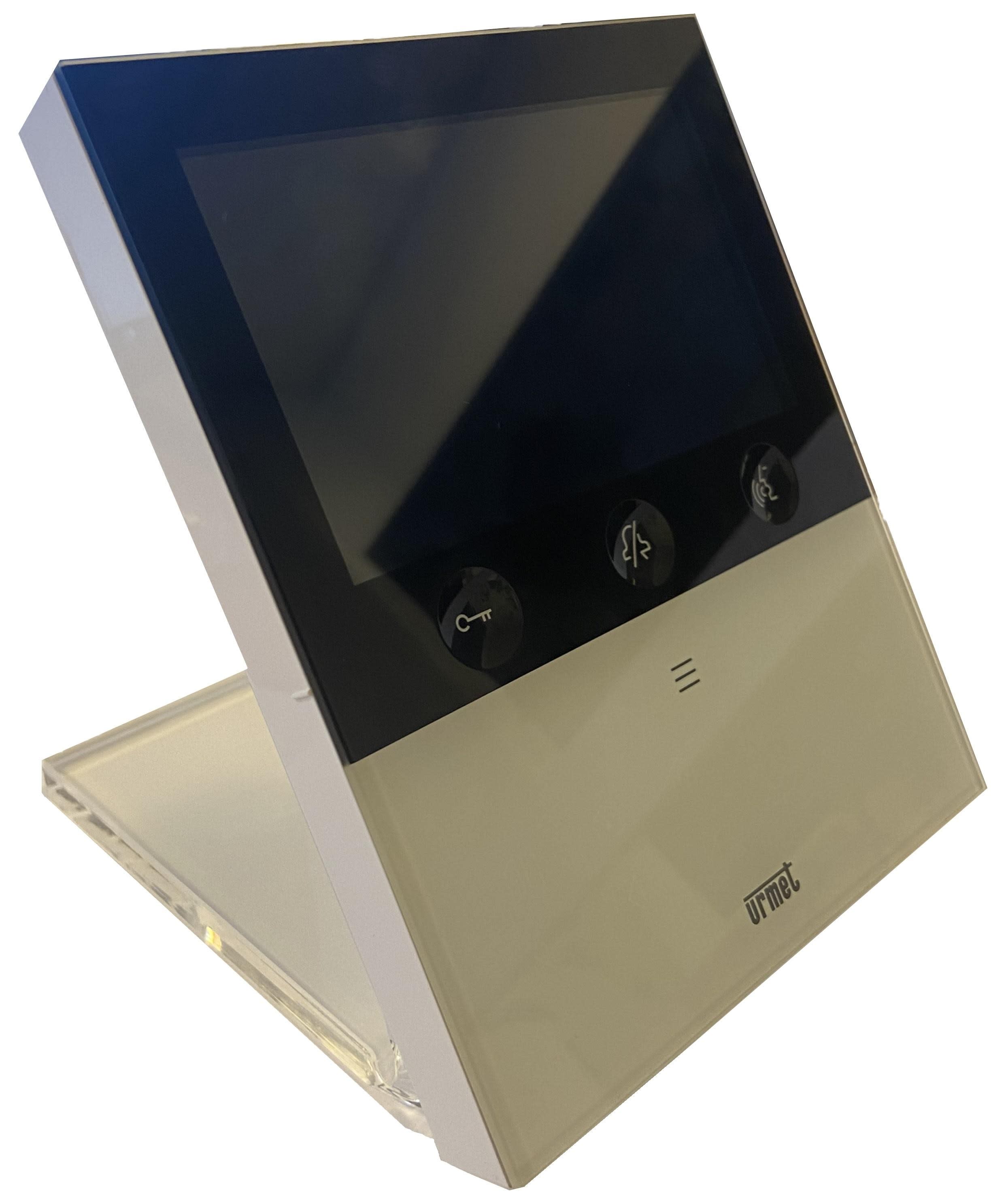 Urmet - Support De Table Pour Moniteur Vog5 Avec Boîtier De Connexion.