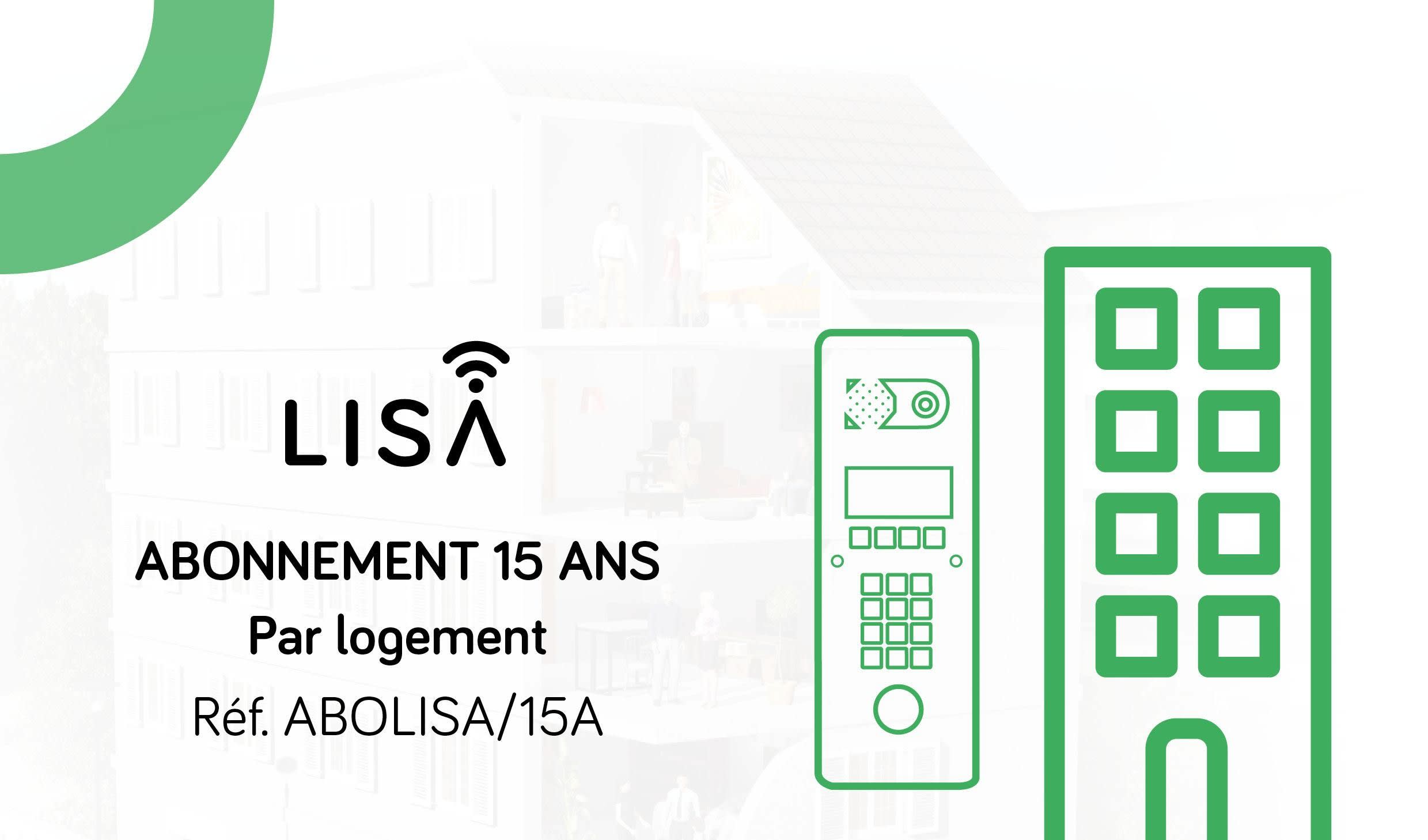 Urmet - Abonnement Lisa Par Logement Prépayé 15 Ans