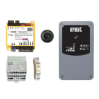 Urmet - Kit complet avec alim, centrale certifiée Vigik+, lecteur, modem DATA. Abo 10ans
